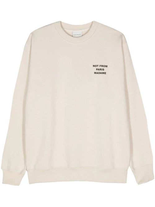 Le Sweatshirt Slogan DRÔLE DE MONSIEUR | PERMSW149CO127MT